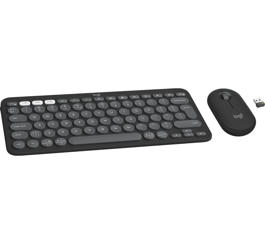 Pebble 2 Combo | 65% - Draadloos - Scissor-Switch (QWERTY US)