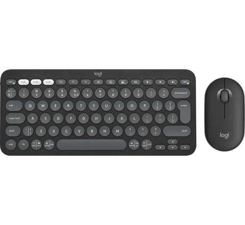 Logitech Pebble 2 Combo | 65% - Draadloos - Scissor-Switch (QWERTY US)