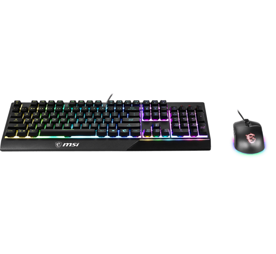 Vigor GK30 Combo | Full - RGB - Half-Mechanisch (QWERTY US)