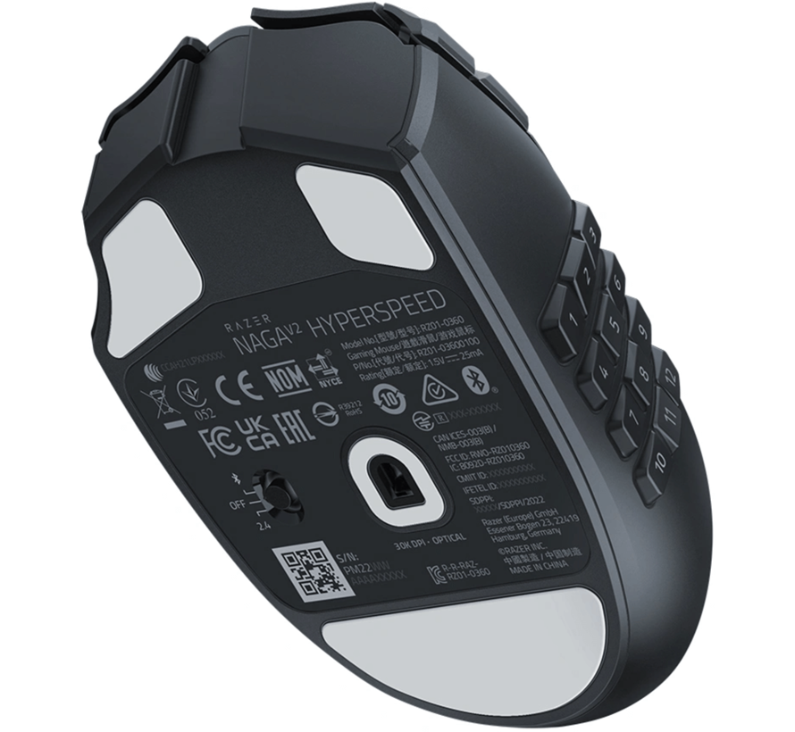 Naga V2 Hyperspeed Draadloze Gaming Muis