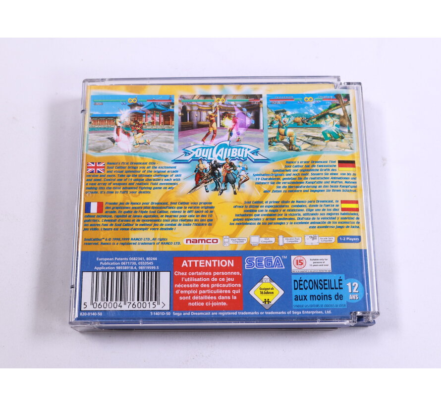 Dreamcast - SoulCalibur