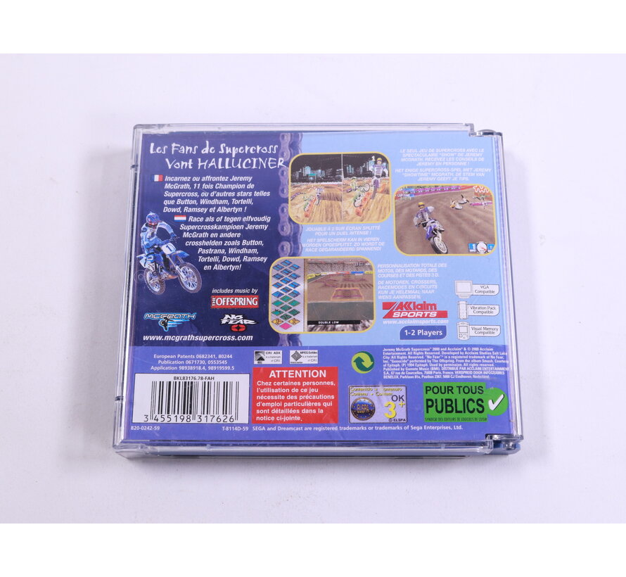 Dreamcast - Jeremy McGrath Supercross 2000
