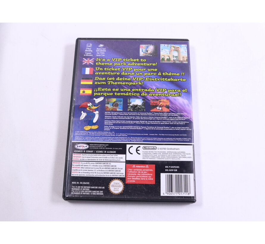 GameCube - Universal Studios Theme Parks Adventure