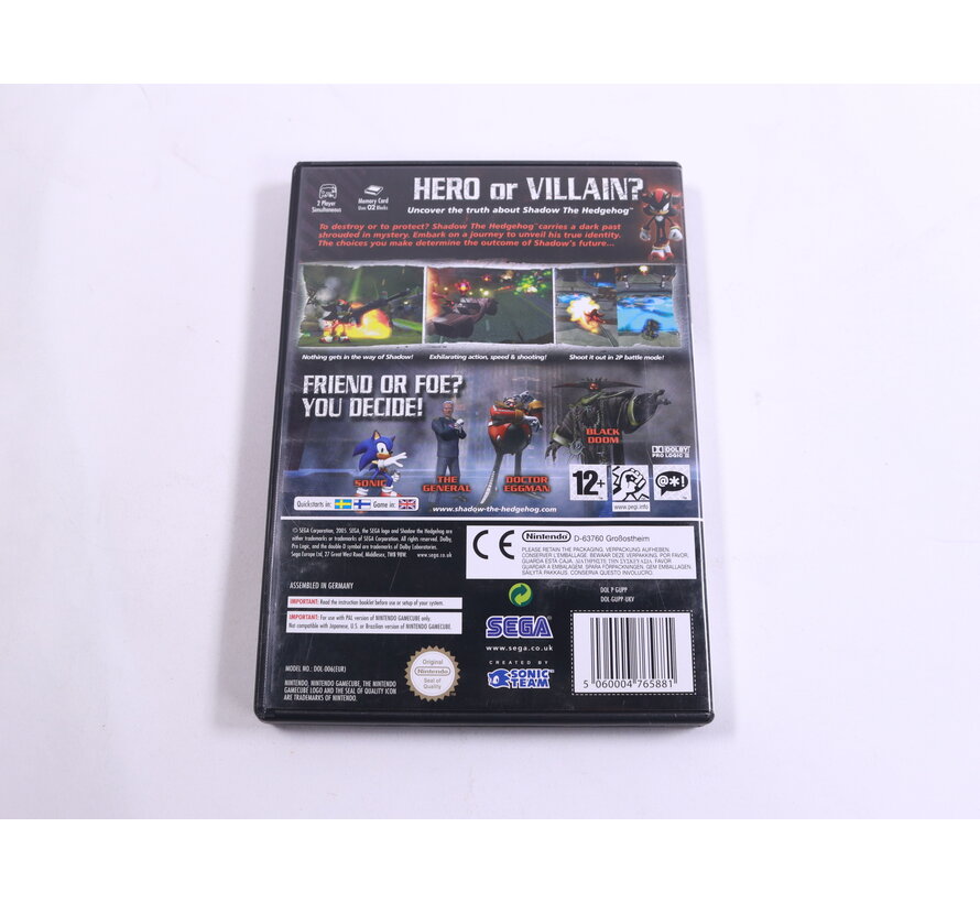 GameCube - Shadow the Hedgehog