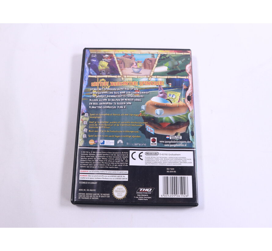 GameCube - SpongeBob SquarePants: The Movie