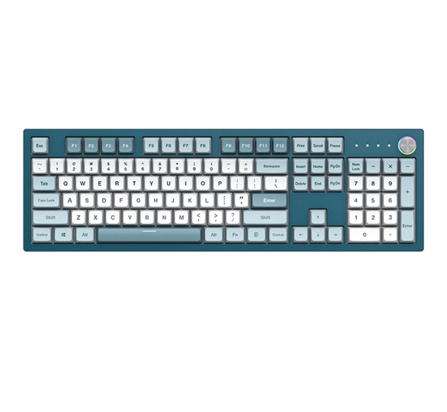 MKey Freedom "Gateron G Pro 2.0 Yellow" | Full - RGB - Mechanisch (QWERTY US)