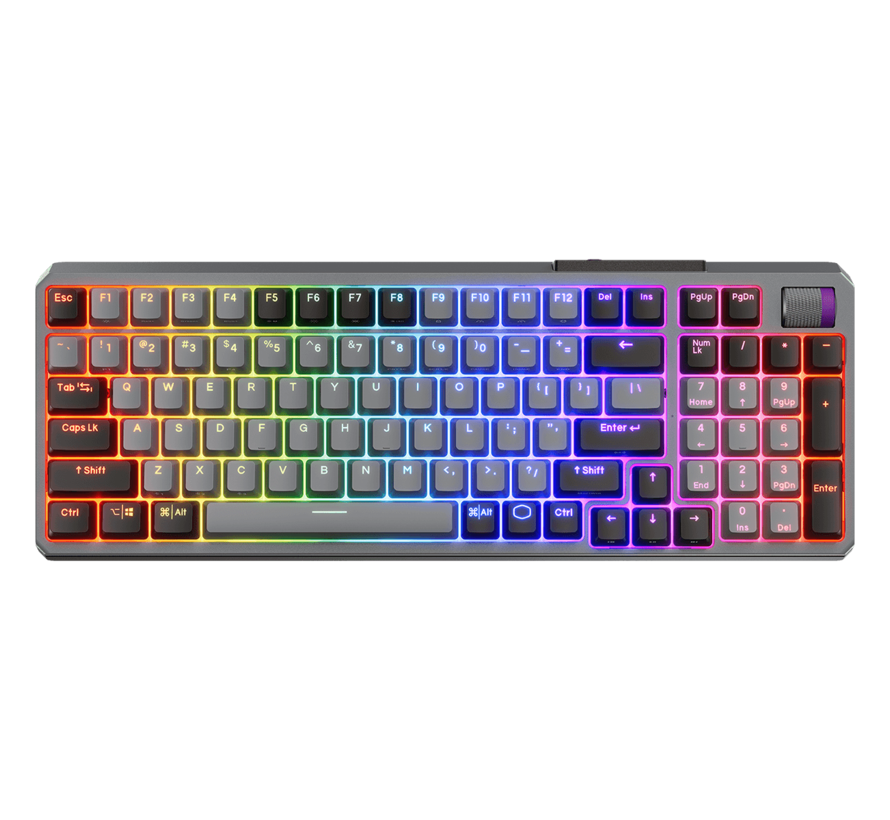 MK770 "Kailh Box V2 Red" | 96% -  RGB - Draadloos - Mechanisch (QWERTY US)