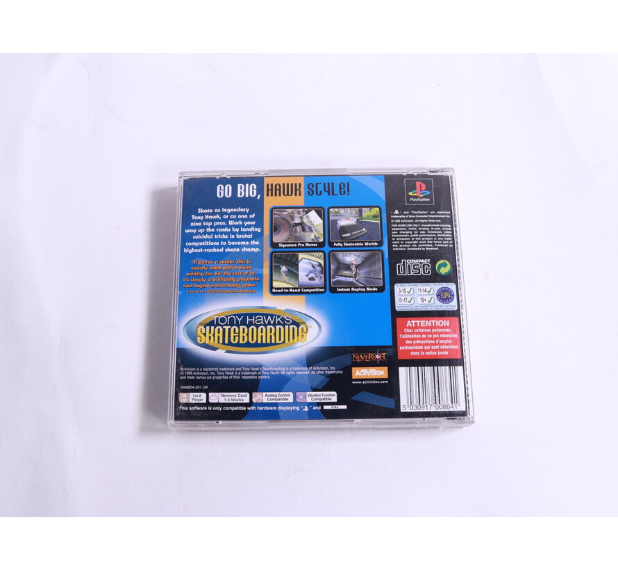 PlayStation 1 - Tony Hawk's Skateboarding