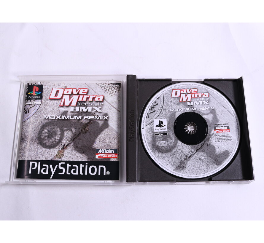 Playstation 1 - Dave Mirra Freestyle BMX: Maximum Remix