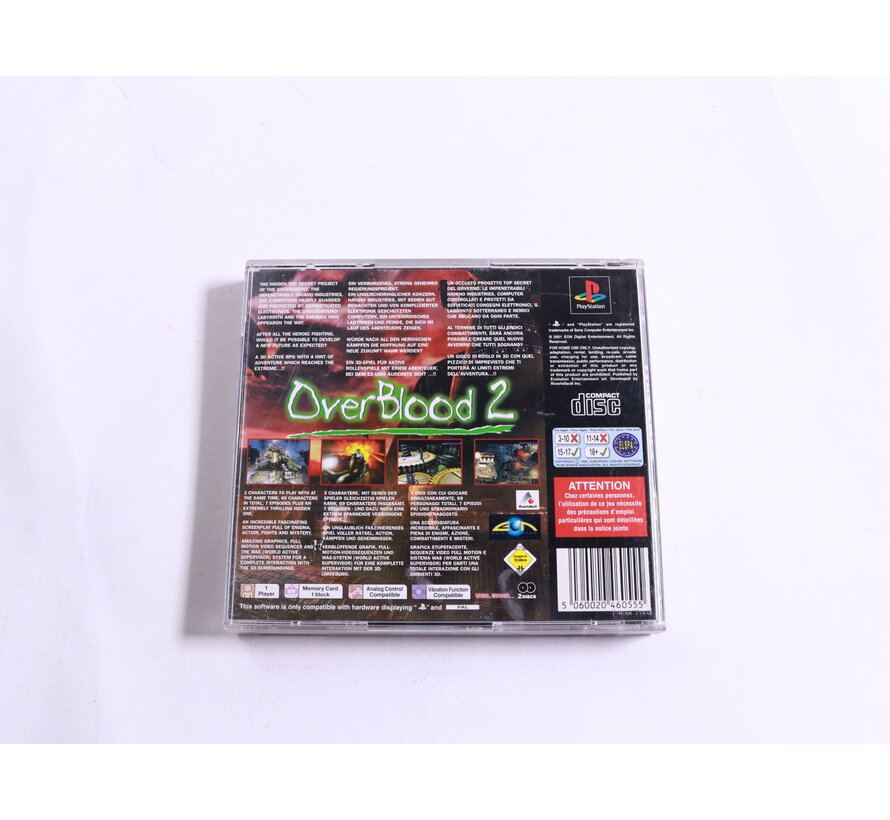 Playstation 1 - Over Blood 2