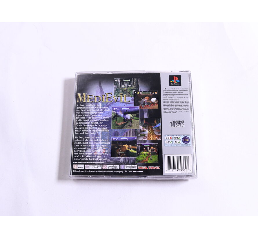 Playstation 1 - MediEvil  [Platinum]
