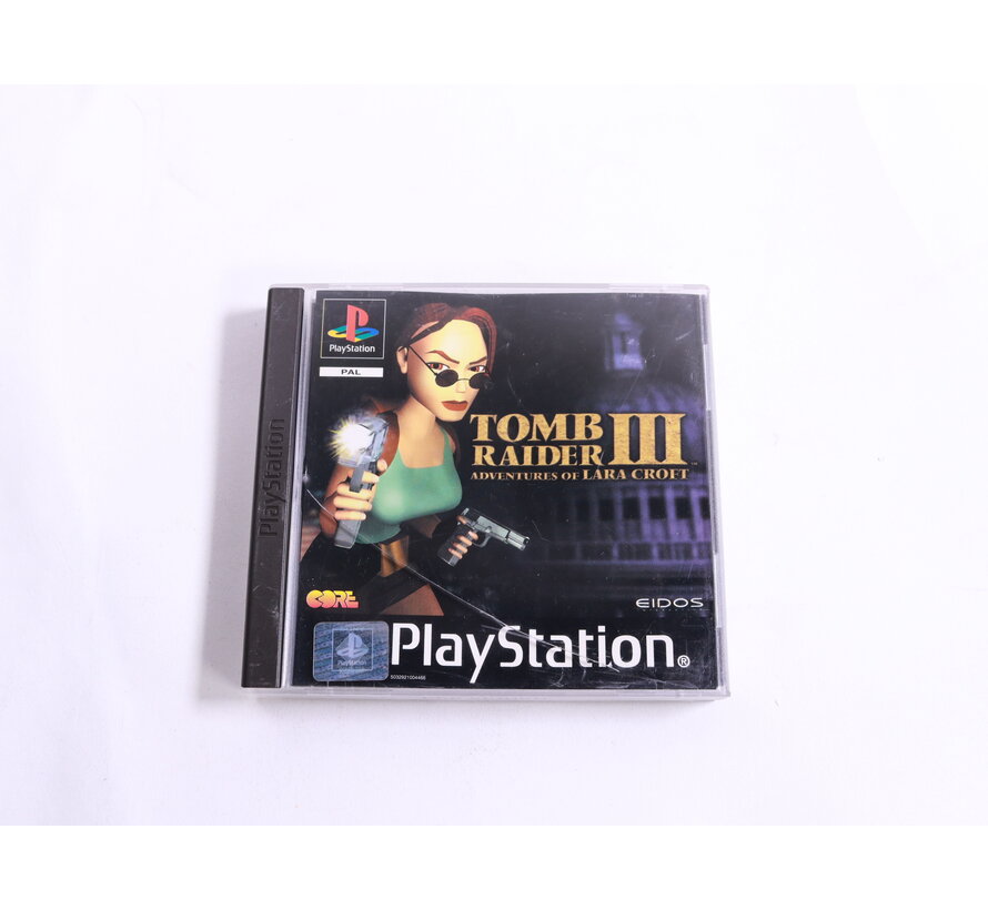 PlayStation 1 - Tomb Raider III: Adventures of Lara Croft