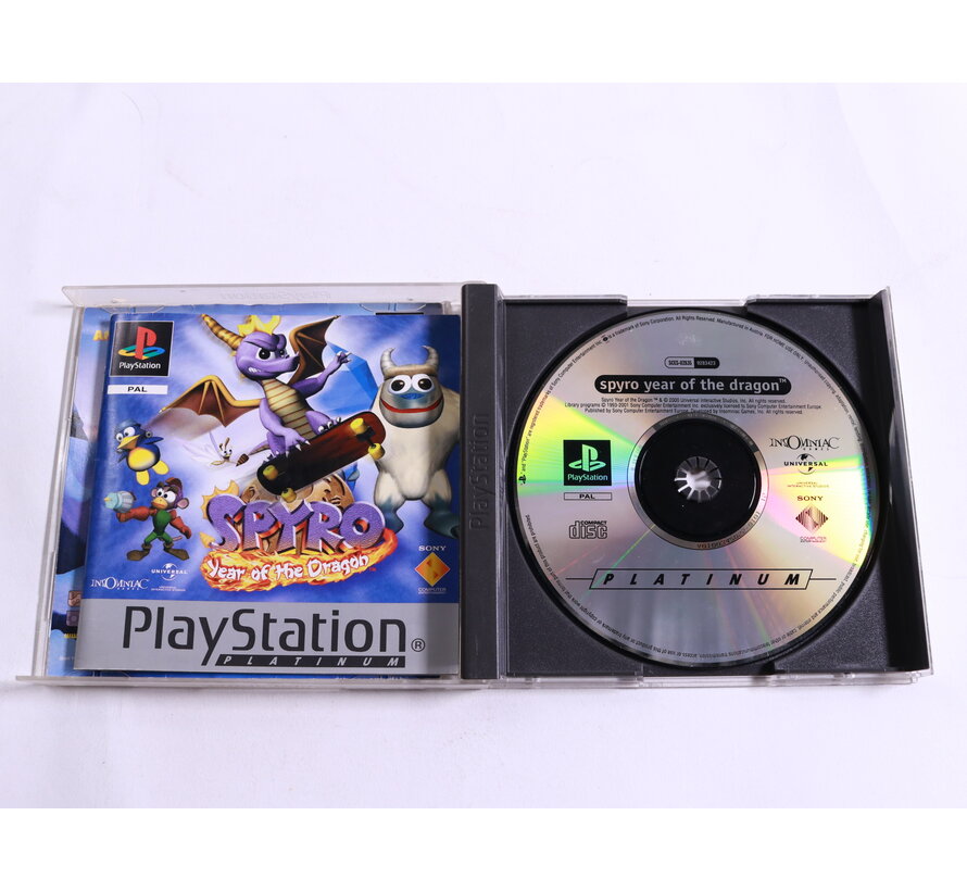 PlayStation 1 - Spyro: Year of the Dragon [Platinum Hits]