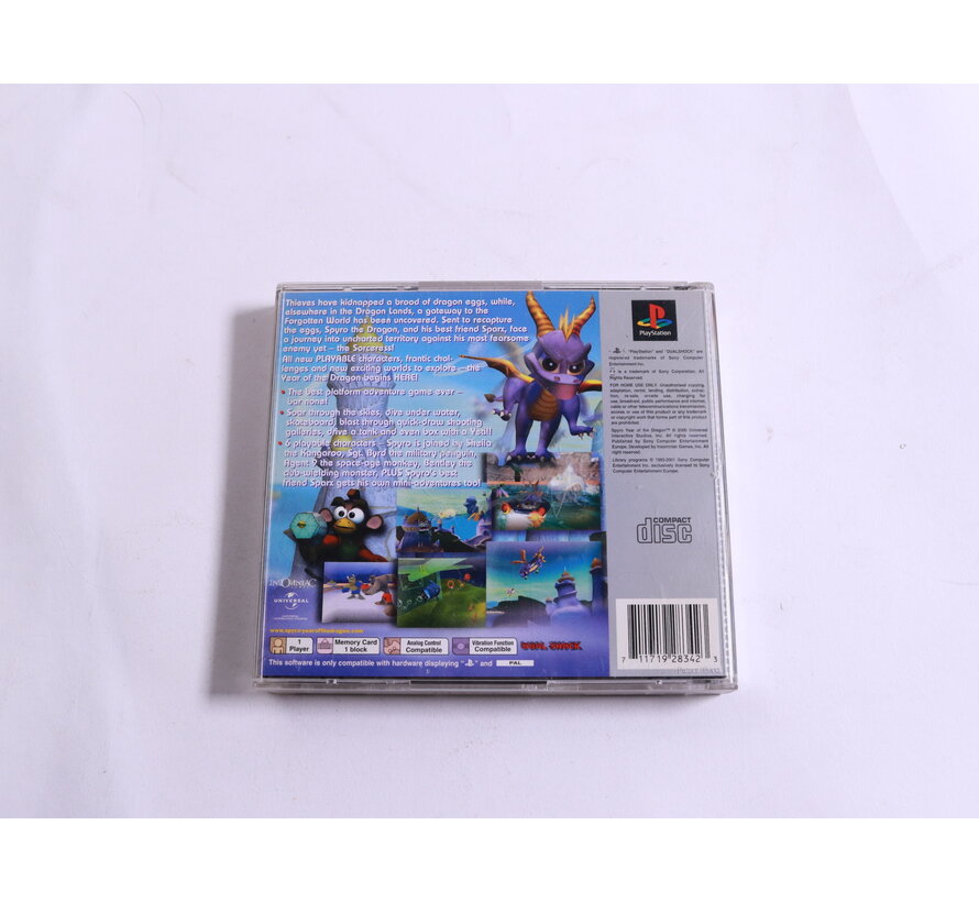 PlayStation 1 - Spyro: Year of the Dragon [Platinum Hits]