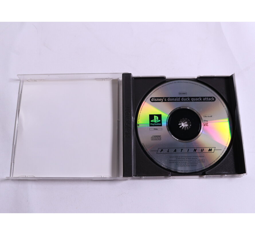 Playstation 1 - Donald Duck: Quack Attack?! [Platinum]  [No Manual]