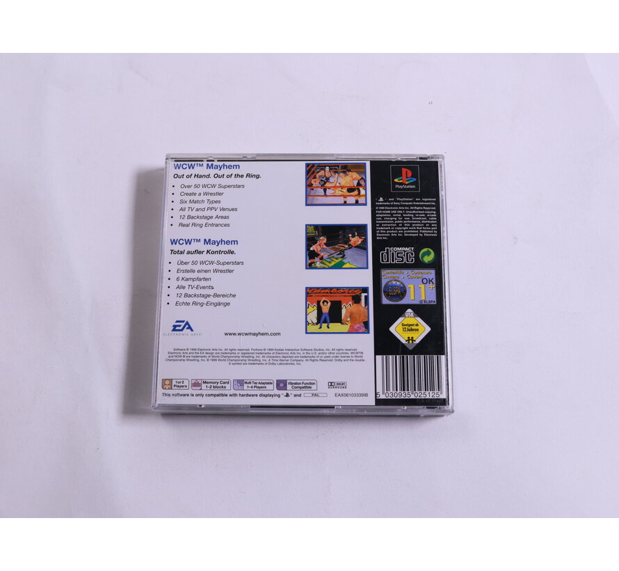 PlayStation 1 - WWF Mayhem  [Classics]