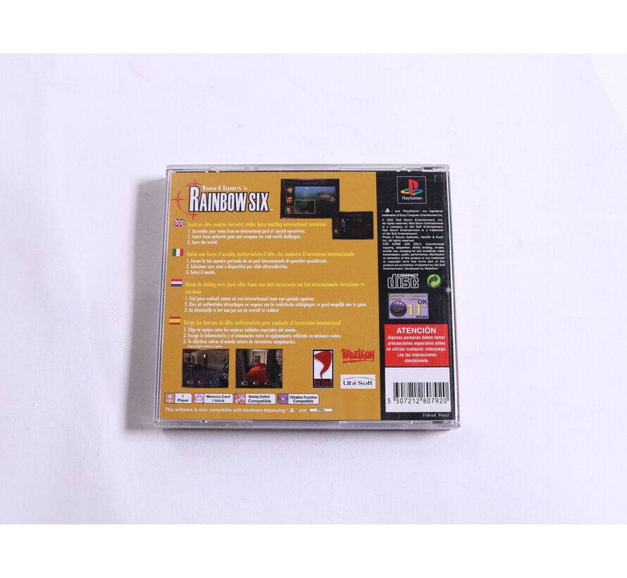 Playstation 1 - Tom Clancy's Rainbow Six