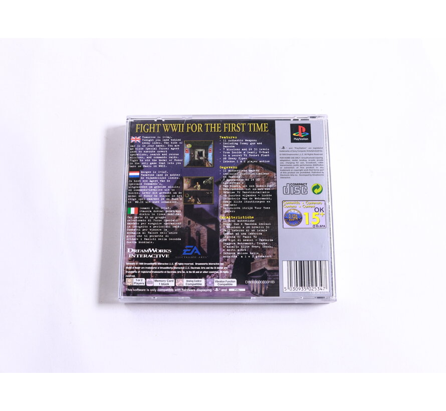 Playstation 1 - Medal of Honor [Platinum]