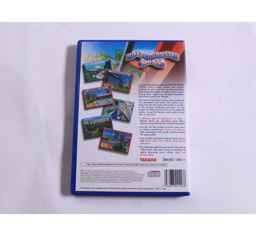 Playstation 2 - Rollercoaster World