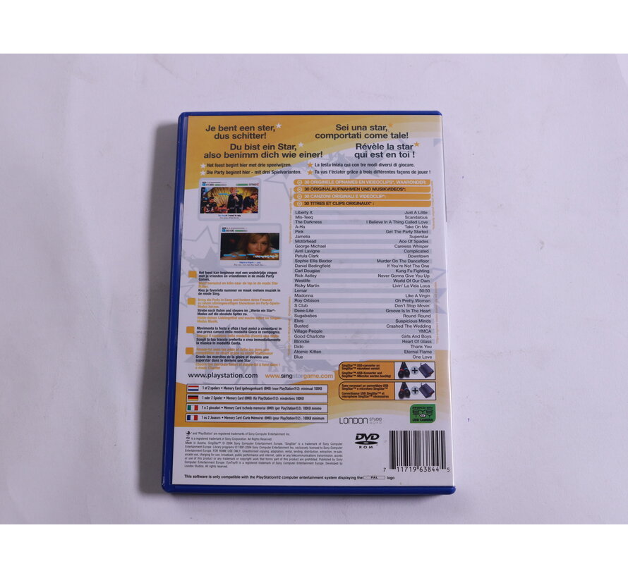 Playstation 2 - Singstar