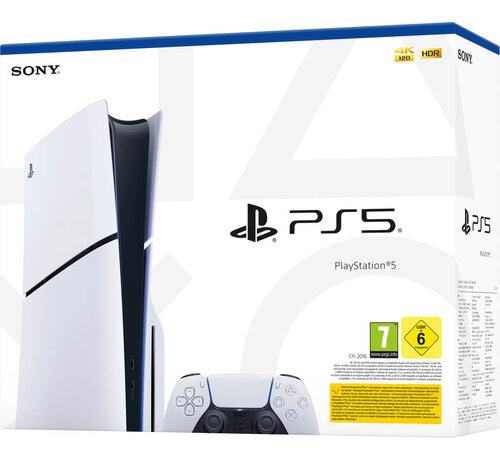 Sony Sony PlayStation 5 Slim 1TB Disc Edition Wit