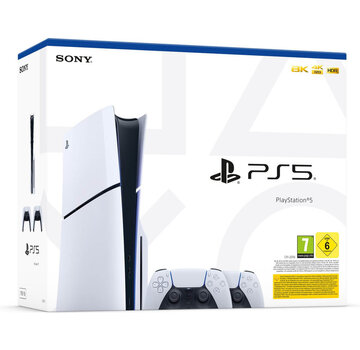 Sony Playstation 5 Slim Disc Edition + Extra Controller Wit