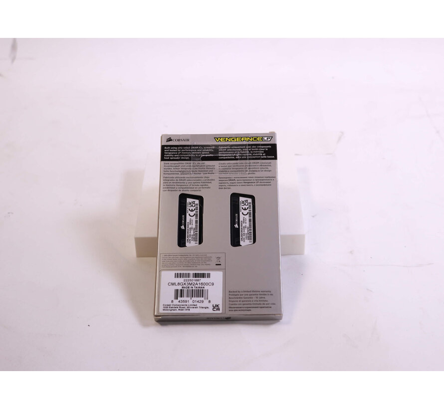 Corsair Vengeance LP CML8GX3M2A1600C9