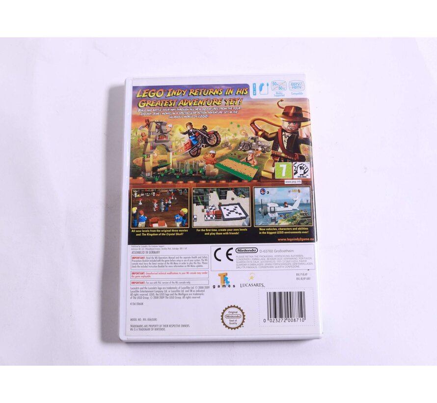 Wii - LEGO Indiana Jones 2: The Adventure Continues