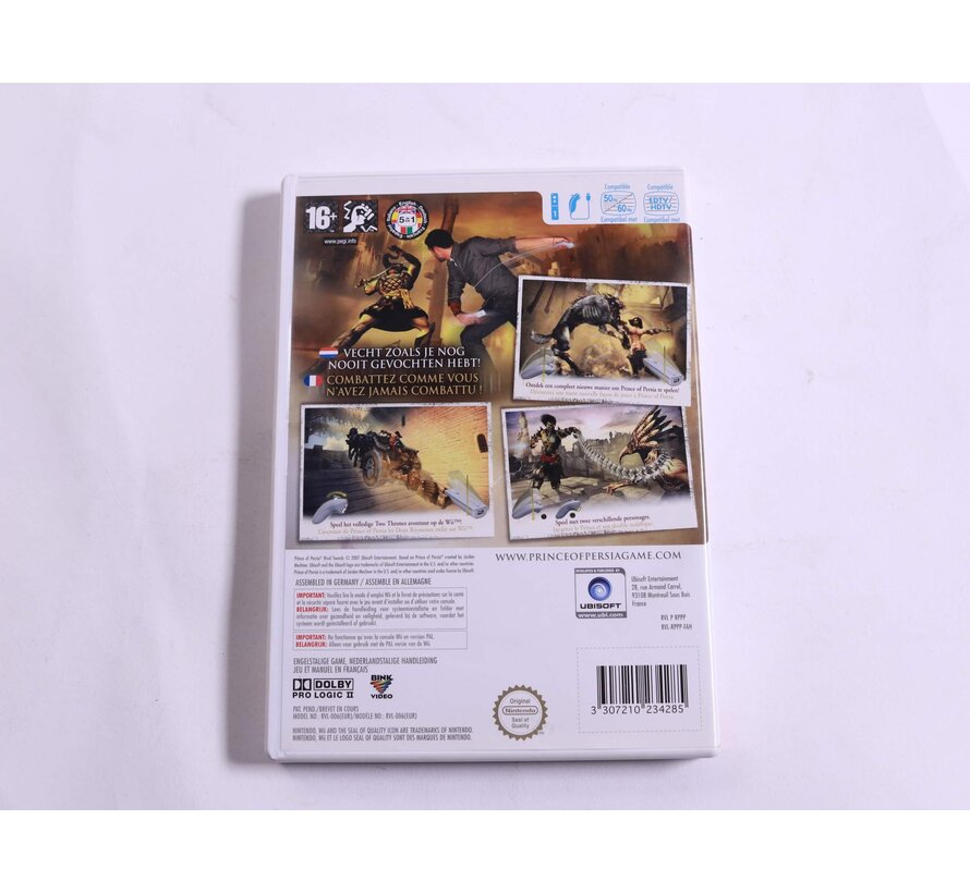 Wii - Prince of Persia: Rival Swords [No Manual]