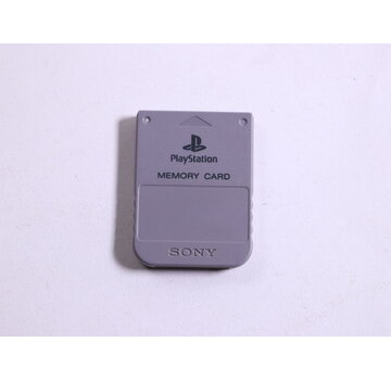 Playstation 1 - Memory Card Origineel (Grijs)