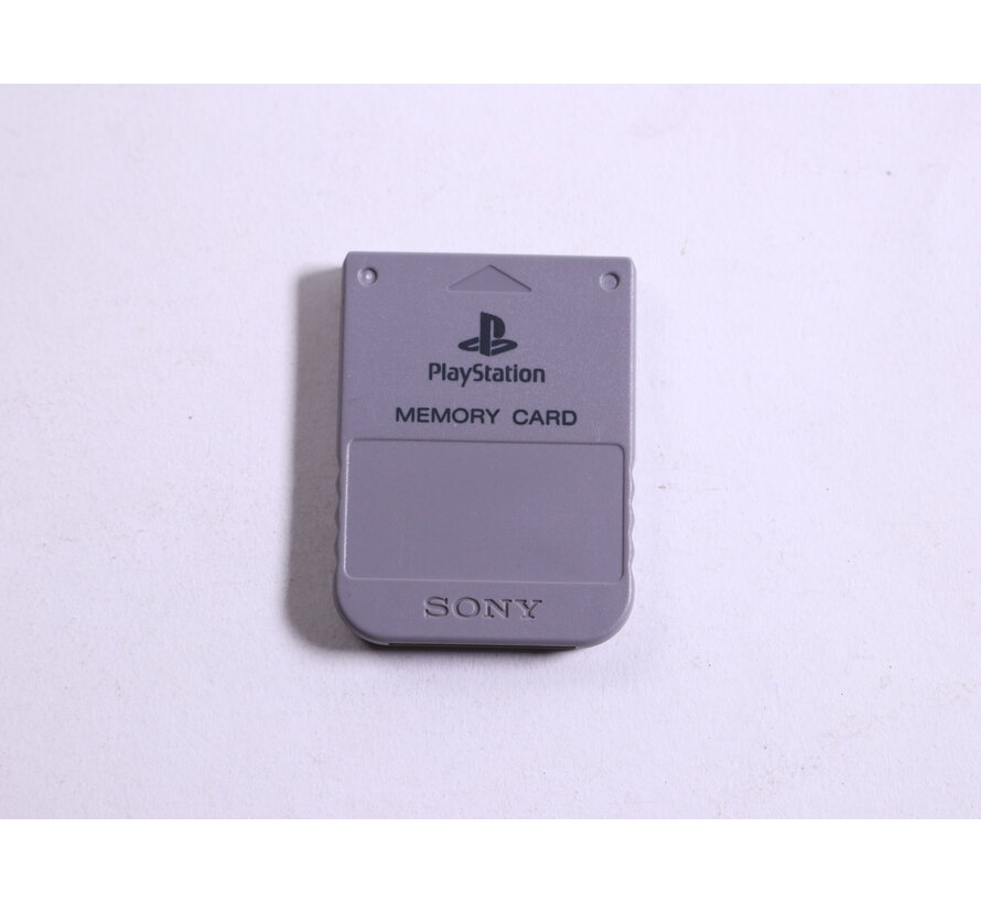 Playstation 1 - Memory Card Origineel (Grijs)