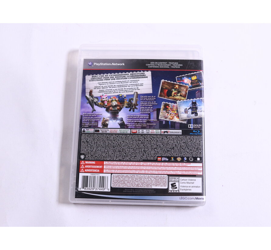 PlayStation 3 - The Lego Movie Video Game
