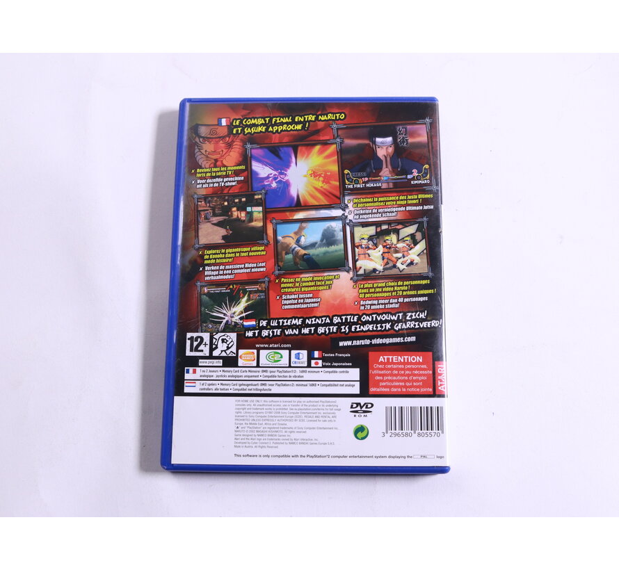 Playstation 2 - Naruto: Ultimate Ninja 3