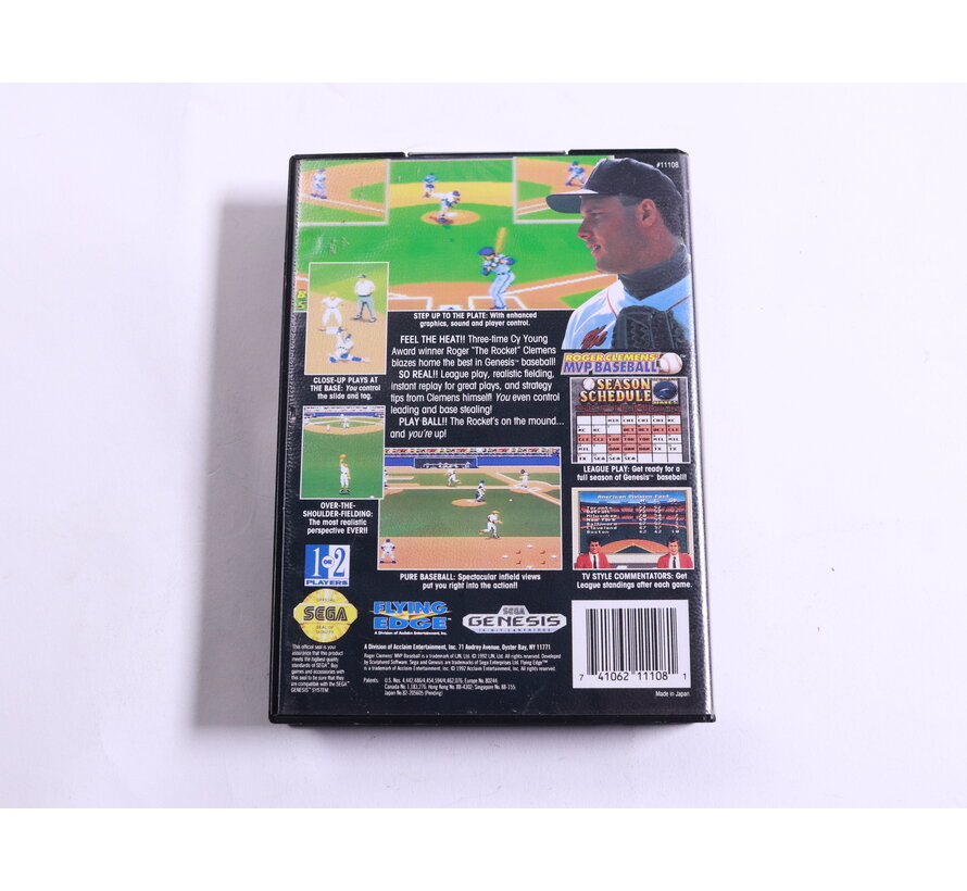 SEGA Genesis - Roger Clemens' MVP Baseball