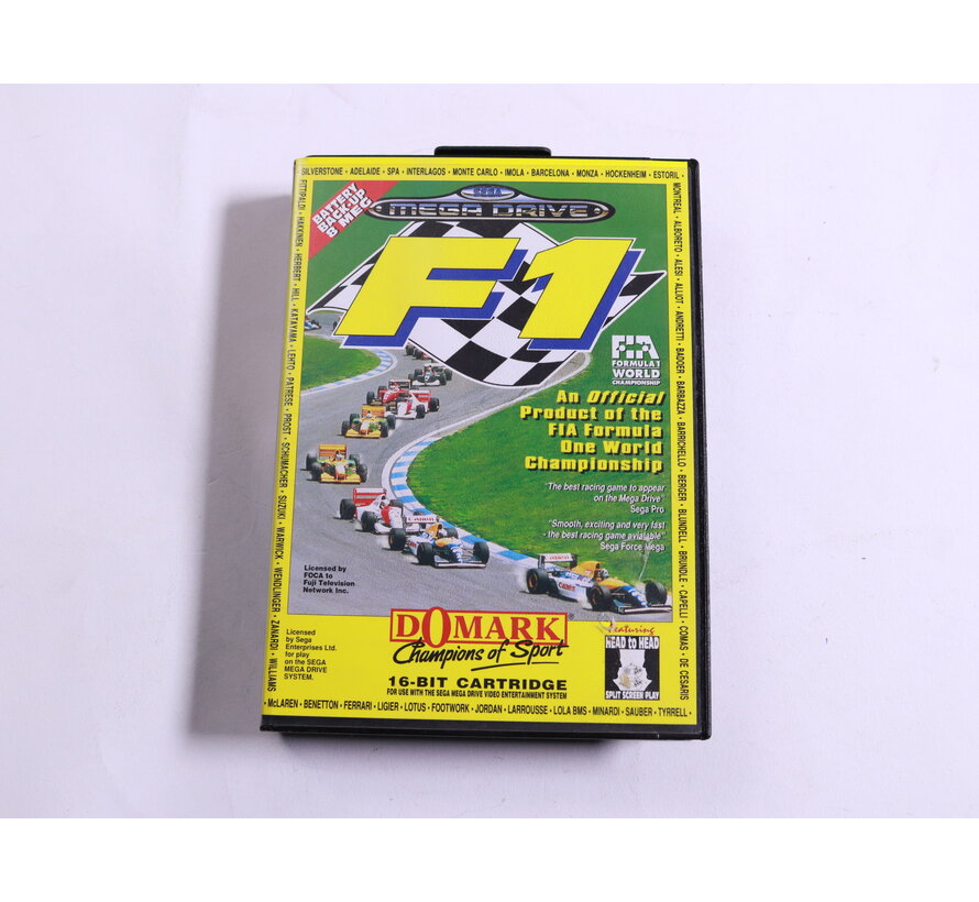 SEGA Mega Drive - F1 [No Manual]
