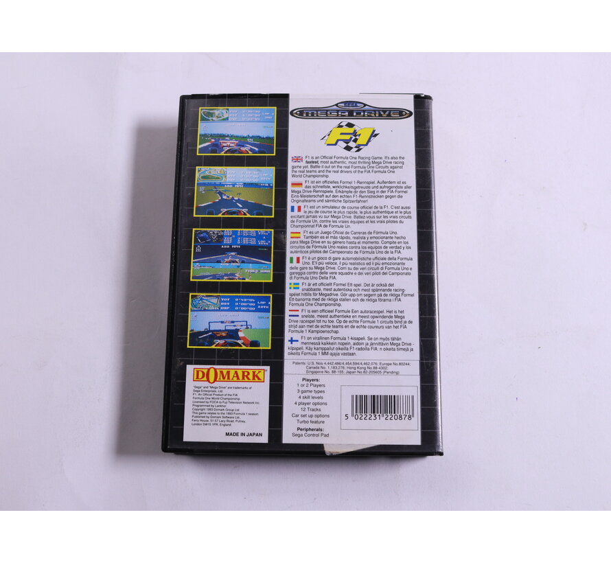 SEGA Mega Drive - F1 [No Manual]