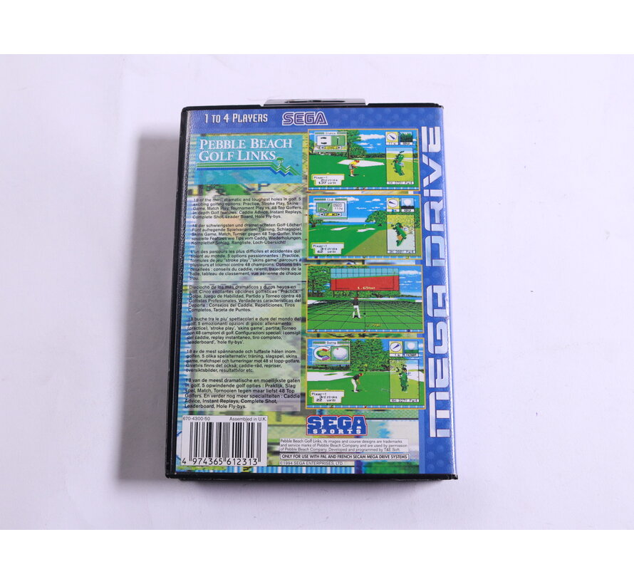 SEGA Mega Drive - Pebble Beach Golf Links