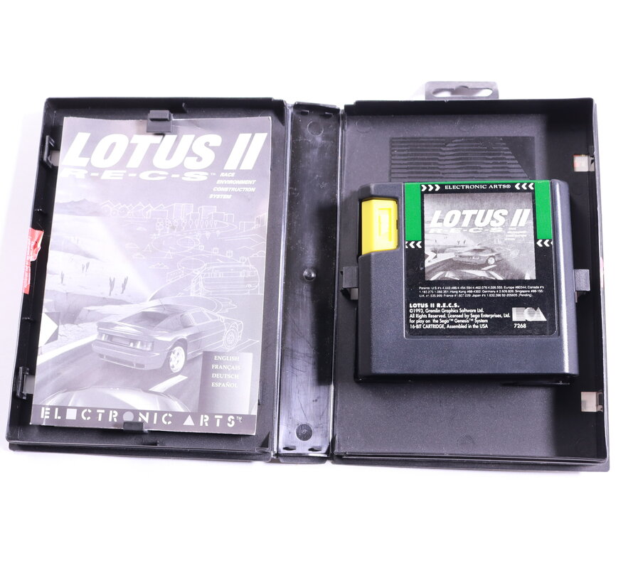 SEGA Genesis - Lotus II: R.E.C.S.