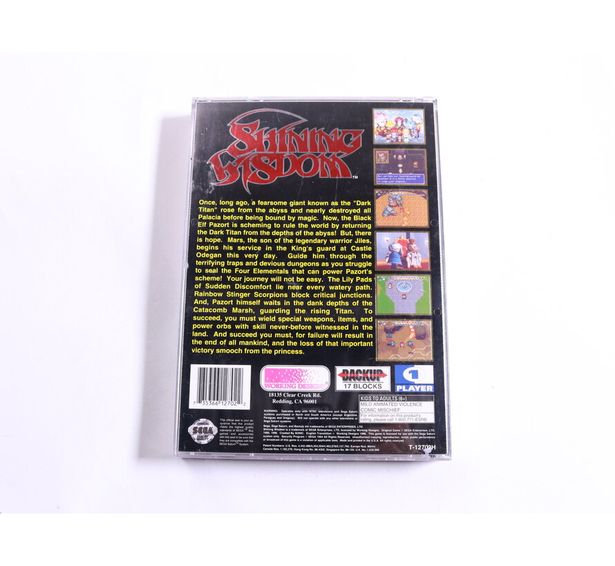 SEGA Saturn - Shining Wisdom