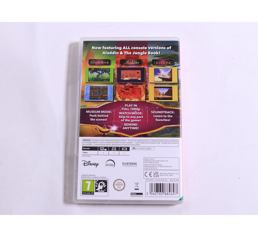 SWITCH - Disney Classic Games  Collection