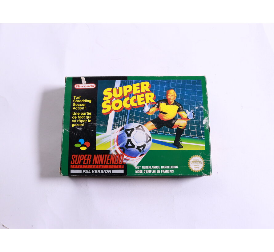 SNES - Super Soccer - Boxed CIB