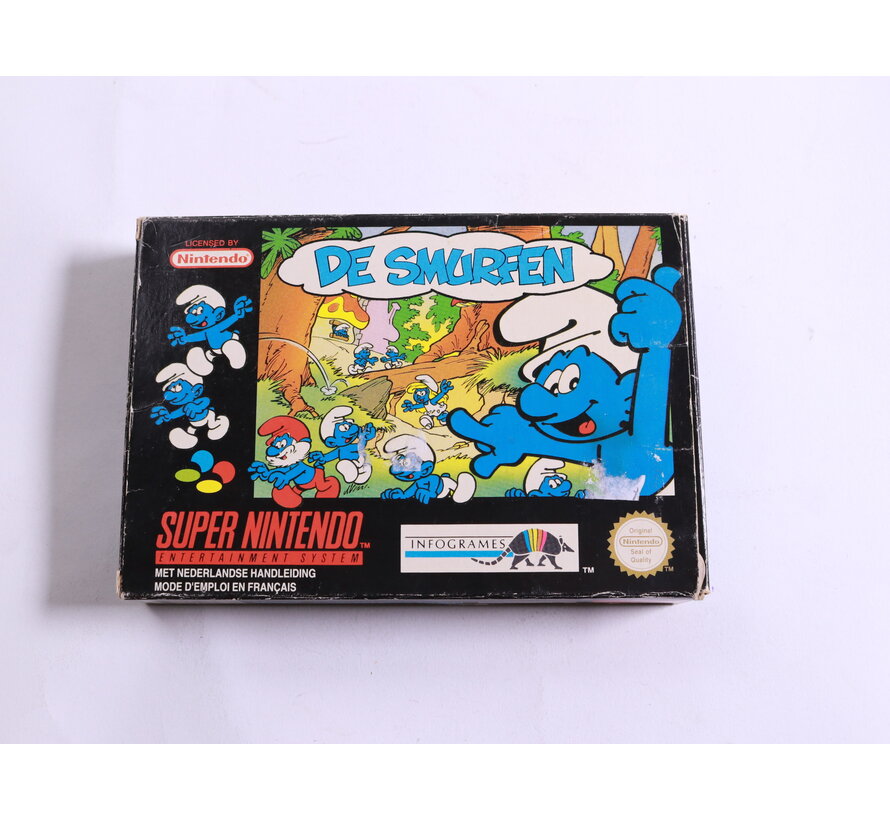 SNES - De Smurfen - Boxed CIB