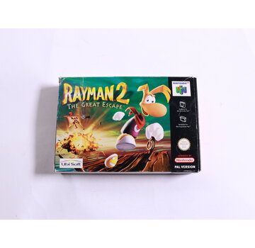 Ubisoft N64 - Rayman 2 The Great Escape [Boxed CIB]
