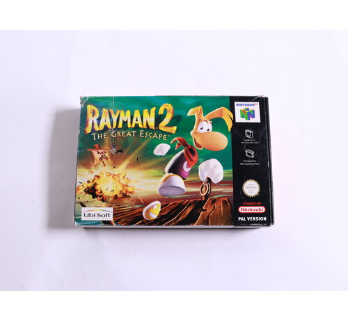 Ubisoft N64 - Rayman 2 The Great Escape - Boxed CIB