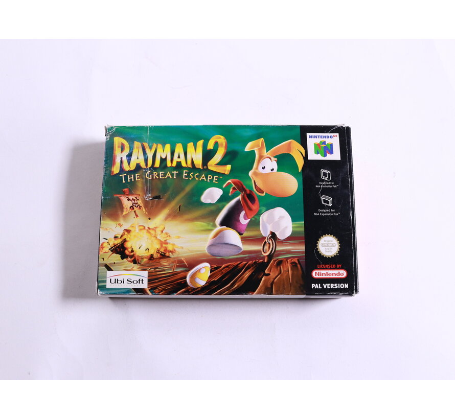 N64 - Rayman 2 The Great Escape - Boxed CIB