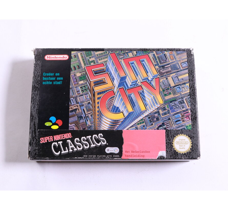 SNES - SimCity 64 - Boxed CIB