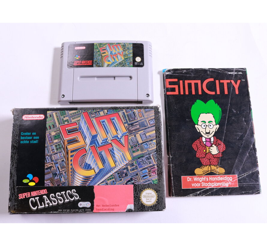 SNES - SimCity 64 - Boxed CIB