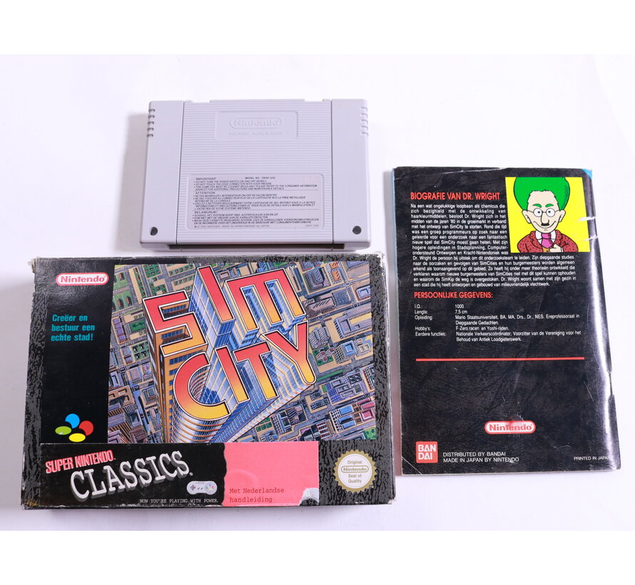 SNES - SimCity 64 - Boxed CIB