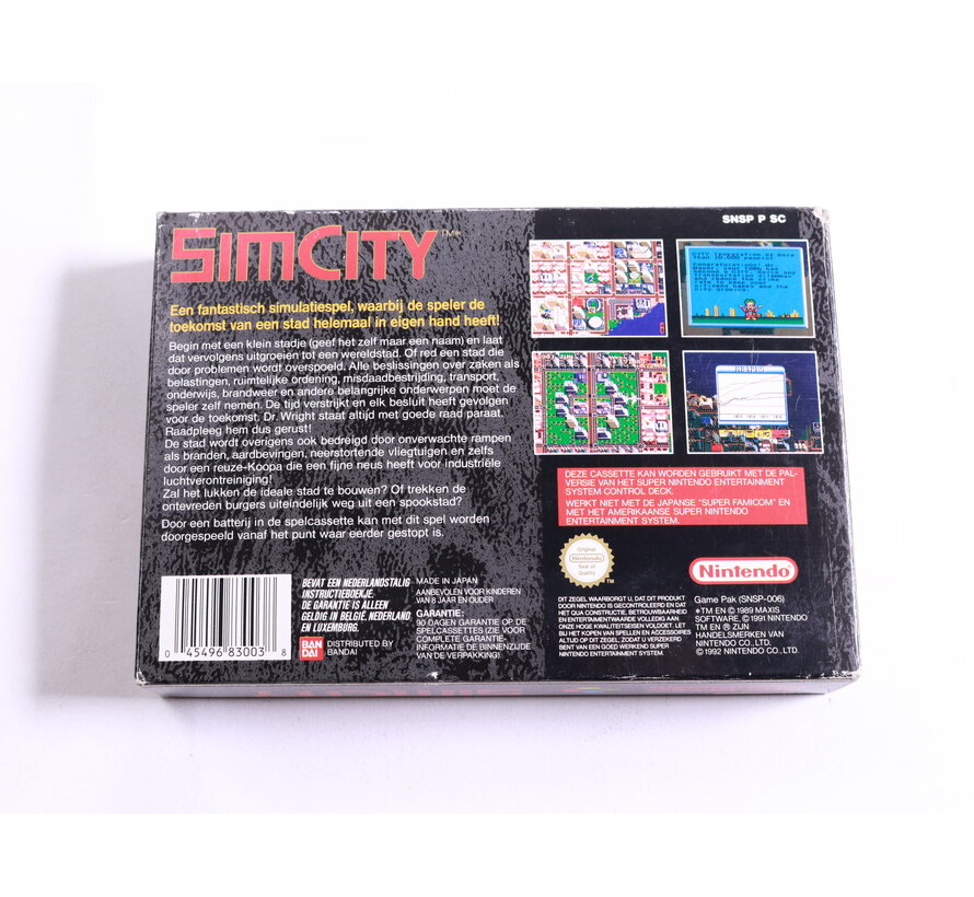 SNES - SimCity 64 - Boxed CIB