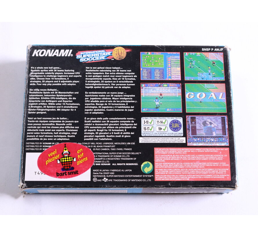 N64 - International Superstar Soccer 64 - Boxed CIB